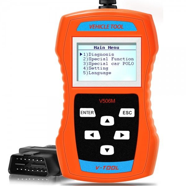 [US Ship] VAG506M  Code Reader Support TP-CAN and New UDS Protocol