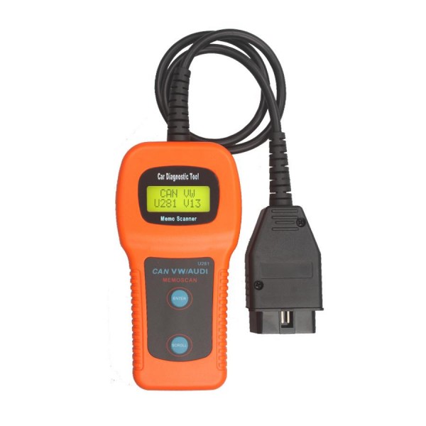 [US/UK Ship] Memoscan U281 VW Audi Seat CAN-BUS OBD Code Reader