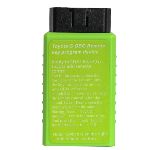 [US Ship] Toyota G and Toyota H Chip Vehicle OBD Remote Key Programming Device