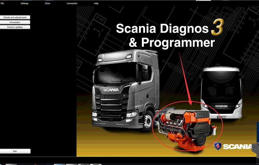 SDP Industrial Edition Scania SDP3